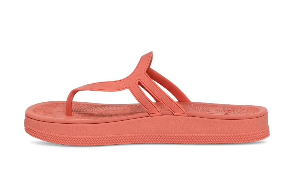 Sanuk Womens Sunshine Burnt Coral