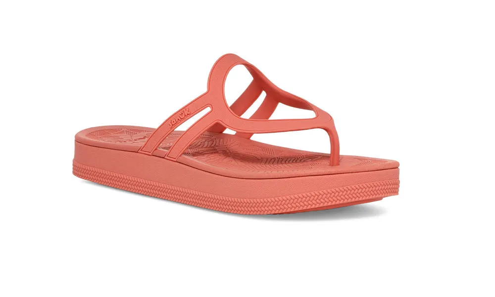 Sanuk Womens Sunshine Burnt Coral