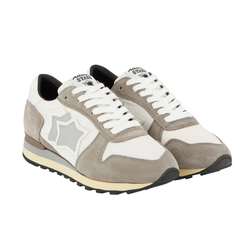 Scarpe Uomo ATLANTIC STARS Sneakers Linea Argo Colore Bianco e Grigio