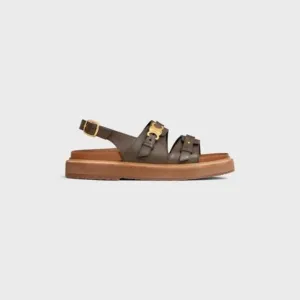 TIPPI TRIOMPHE SANDAL in CALFSKIN - VÉGÉTAL TANNING