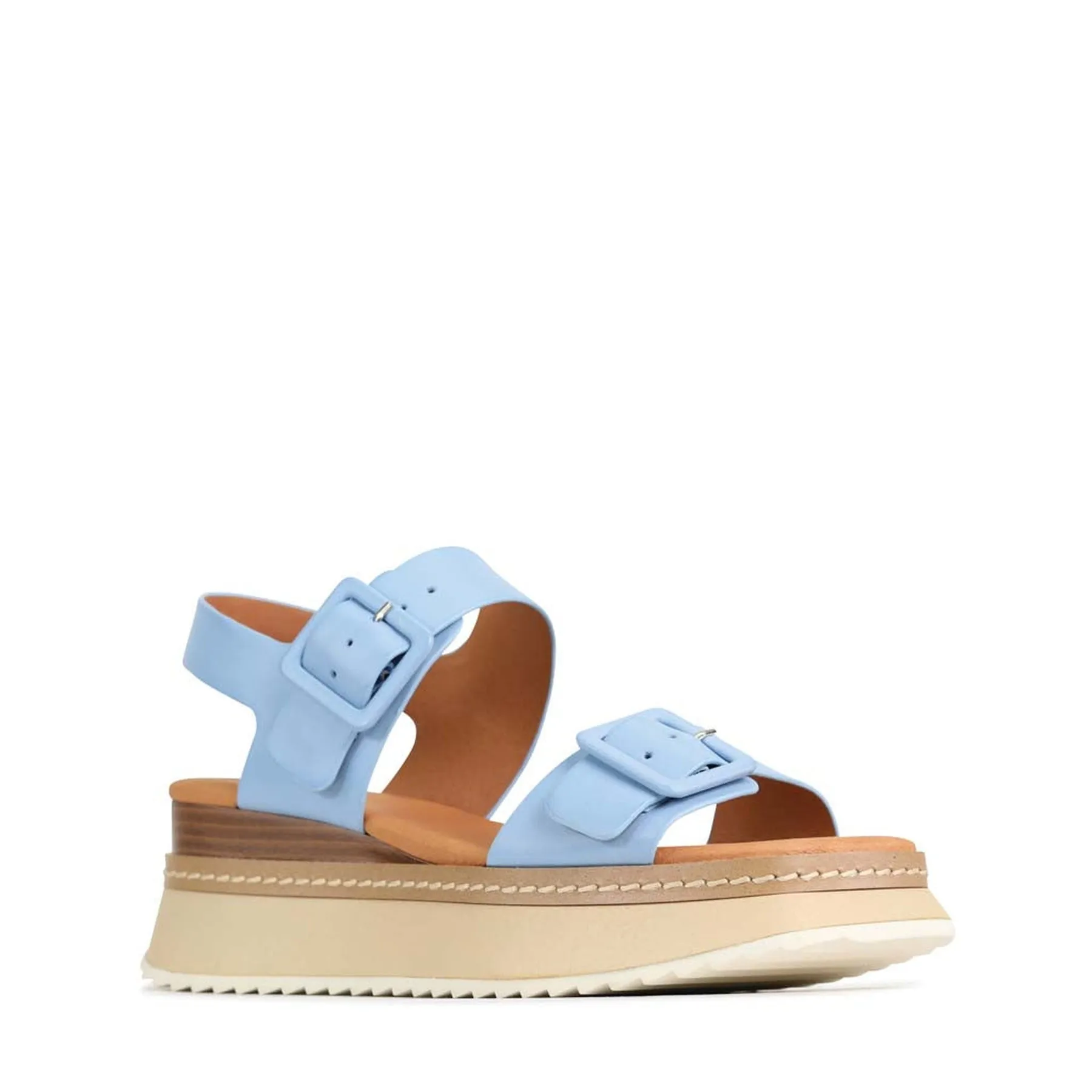 TONES WEDGE SANDAL LEATHER