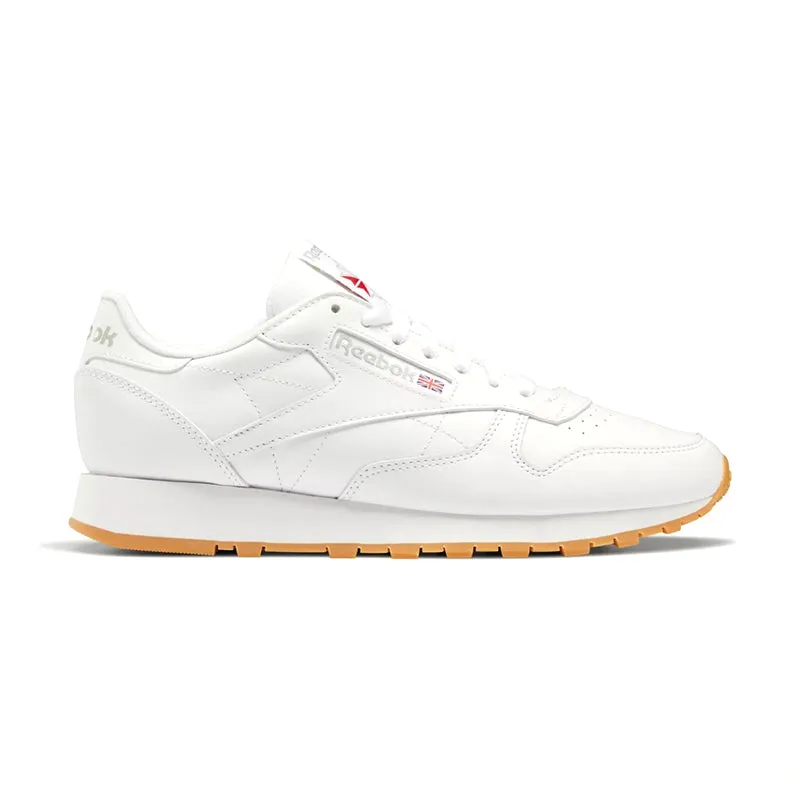 Women's Classic White Leather White/Gum