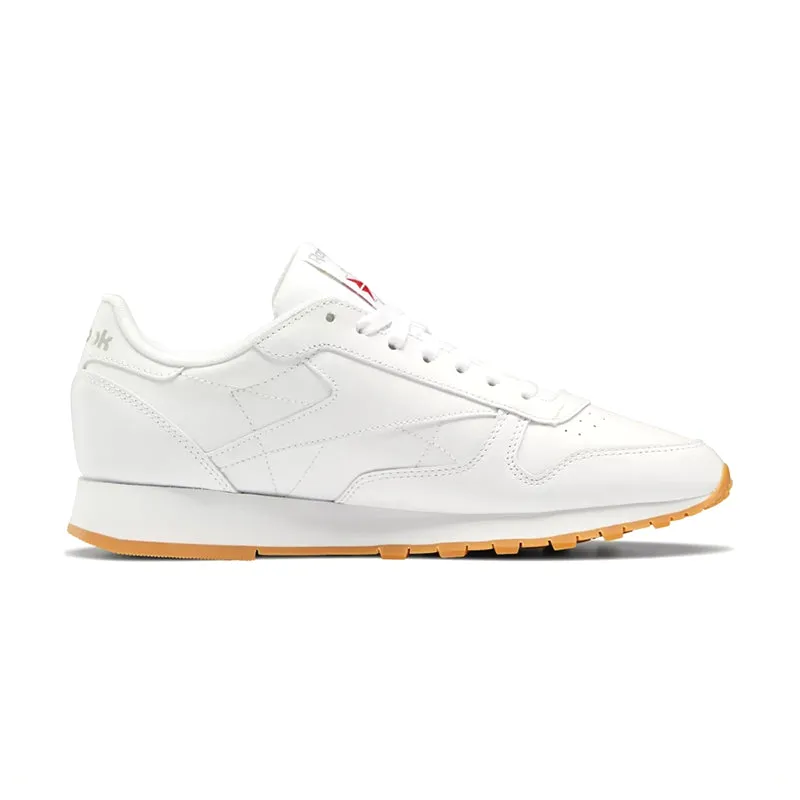 Women's Classic White Leather White/Gum